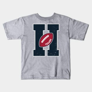 Big Bold Houston Texans Monogram Kids T-Shirt